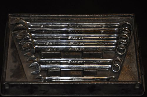 MINT Snap-On OEXM710B 8-Piece Metric 12 point  Wrench Set snapon snap on