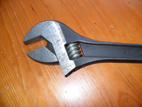 Mac Tools 15&#034; Adjustable Wrench AJ15A