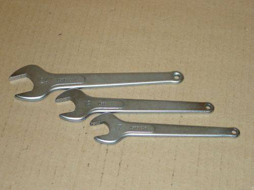 Lot of 3 USAG 248 Open End Wrenches 24mm, 19mm, 17mm, PR150K