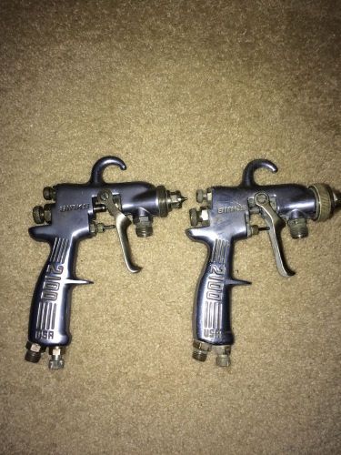 Binks 2100 spray gun qty 2 for sale