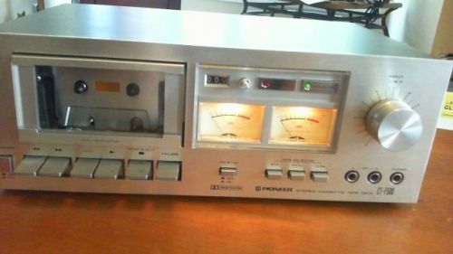 PIONEER CT-F500 SINGLE CASSETTE PLAYER  1978  MADE IN JAPAN