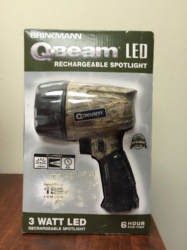 Brinkmann (CAMO) QBeam LED rechargeable super bright spotlight