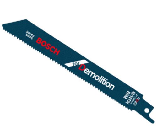 Bosch rd6v 6&#034; 10/14t demoltion reciprocating saw blade for wood -  5 pk for sale