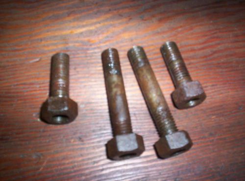Original ihc m mccormick deering gas engine 1 1/2 hp cylinder head studs &amp; nuts for sale