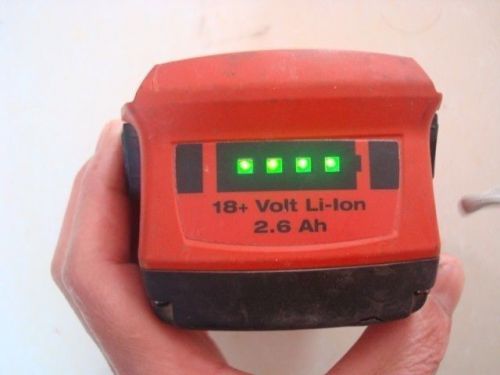 Hilti b18/2.6 li-ion power tools battery for 21.6v/2600mah 56.2wh for sale