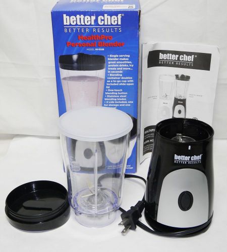 Better Chef 632B HealthPro Personal Blender with 2 Lids