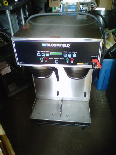 BLOOMFIELD DUAL AUTOMATIC COFFEE MAKER SS2-AD - MUST SELL! SEND ANY ANY OFFER!