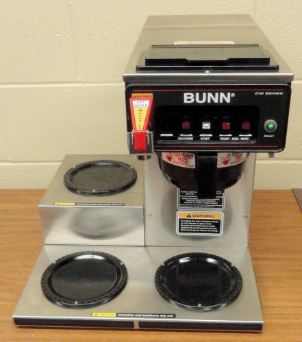 Bunn cwtf-15 3l automatic coffee brewer w/ faucet &amp; pour over for sale