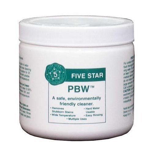 Powdered Brewery Wash (PBW) by Five Star- 1 lb - Home Brew Cleaner