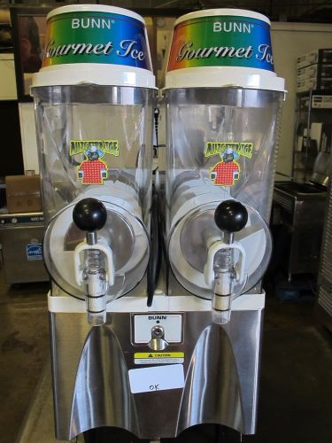 Bunn-o-matic cds2 2 hopper gourmet ice system frozen drink machine model cds2 for sale