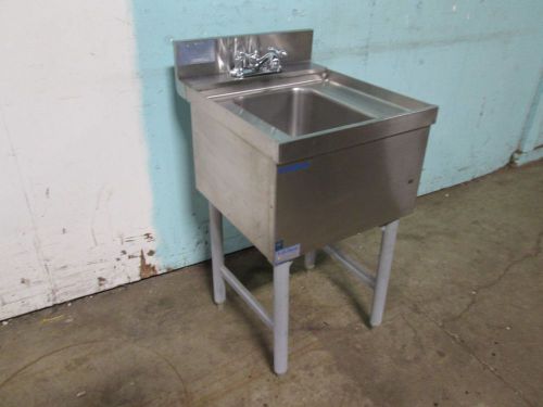 &#034;lacrosse&#034; h.d. commercial s.s. under counter modular wash sink w/new faucet for sale