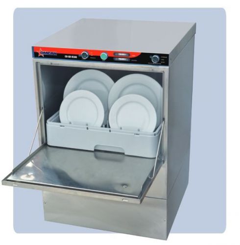 Omcan high-temp undercounter commercial restaurant dishwasher brand new! for sale