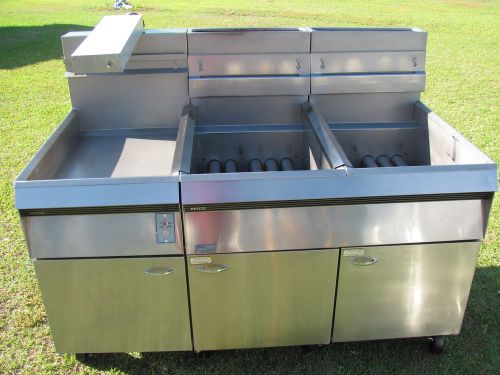 Pitco Frialator Fryer Model#: F18S-CV Natural Gas! Xtra clean Condition Why NEW?