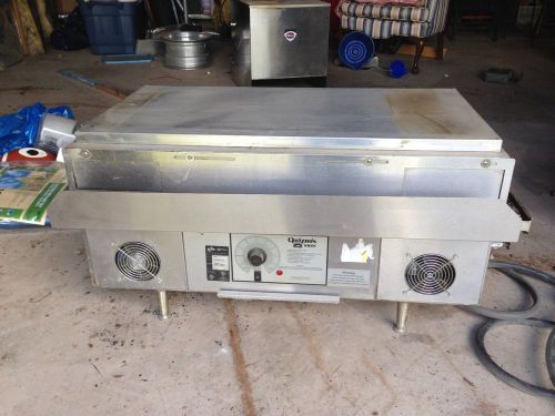 Star Holman QT14 Commercial Conveyor Toaster Oven and Wells Ventless Hood