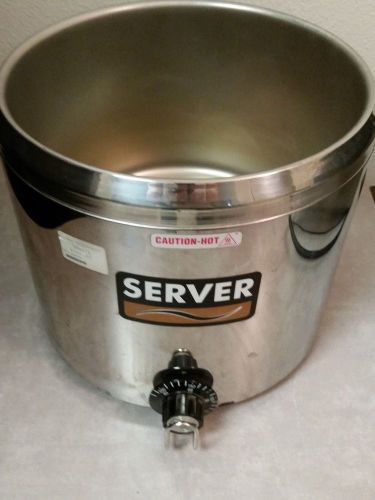 SERVER FS-11 Soup Liquid  Warmer 11 QT Quart Bottom Only Tested (No Pot)