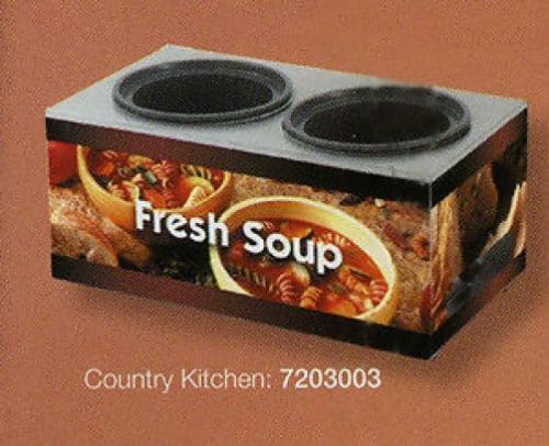 Vollrath 7203003 soup merchandiser with inserts ladels for sale