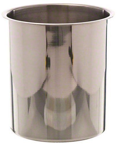 NEW Browne Foodservice BMP4 Stainless Steel Bain Marie Pot  4-Quart