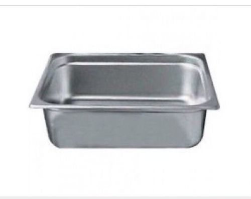 Half Size 2&#034; Deep Stainless Steel Steam Table Pan