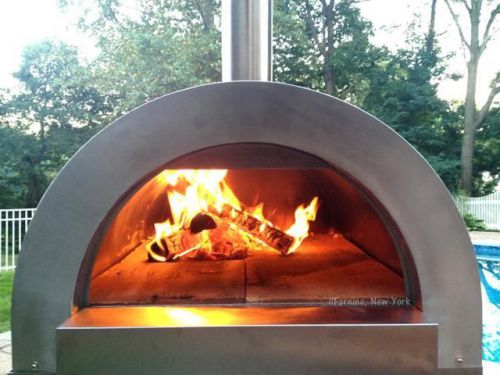 Wood Fired Pizza Oven- Commercial Grade Stainless Steel by ilFornino New York