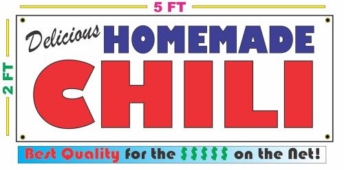 HOMEMADE CHILI BANNER Sign NEW Larger Size Best Quality for the $$$ BAKERY