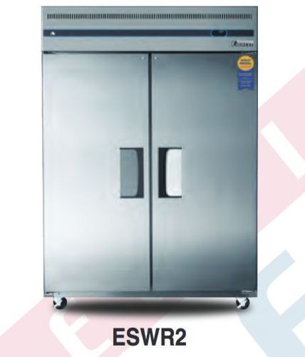 Everest refrigeration eswrf2 52 cu. ft. commercial refrigerator for sale