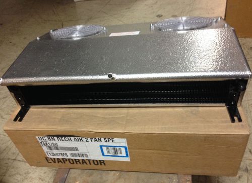 Bohn 1,700 btu air defrost 2 fan reach in evaporator 115v coated tak17sg coated for sale