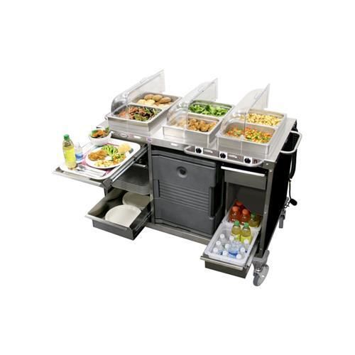 Cadco cbc-hhh mobile hot buffet cart for sale