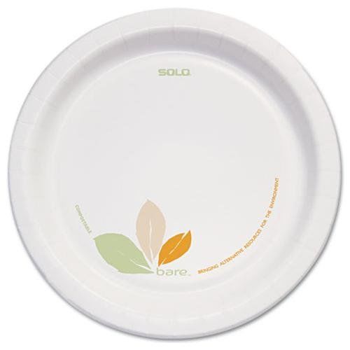 Bare Paper Dinnerware 8-1/2&#034; Plates - 8.50&#034; Diameter Plate - Paper (ofmp9j7234)