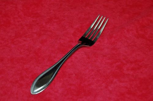 International American Bead, Stainless Dinner Forks, Lot of 19, Flatware - Used