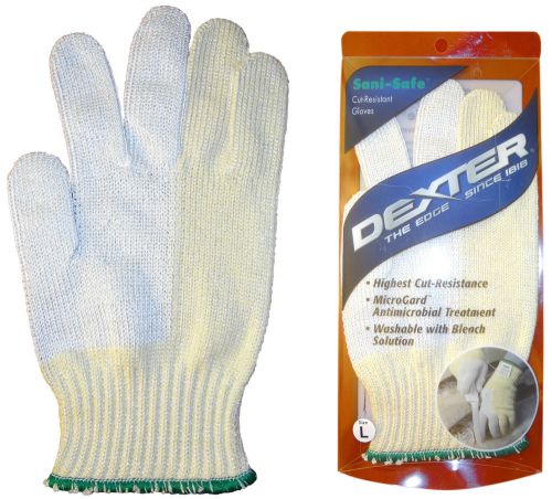 Dexter Russell SSG1-L Sani-Safe Cut Resistant Glove L Large Antimicrobial