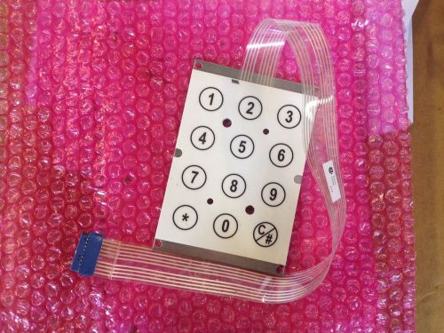 New AMS Sensit Keypad, steel frame and clear buttons Part #22194