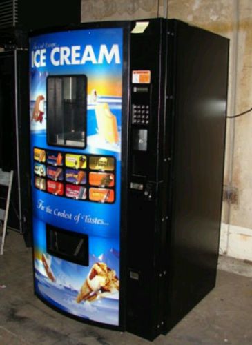 Fastcorp 820 ice cream vending machine - coin &amp; bill - free shipping for sale