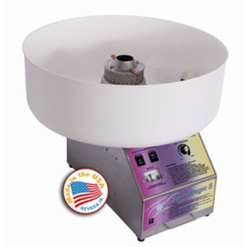 Paragon 7150300 Spin Magic Cotton Candy Machine W/Plastic Bowl