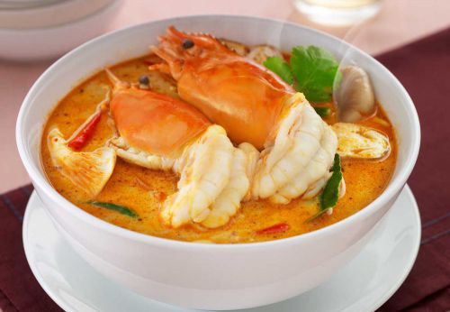 Tom Yum Kung Shrimp Soup Thai Menu DIY Recipe Dish Asian Dining Cent PDF