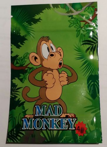 100* mad monkey empty ziplock bags (good for crafts incense jewelry) for sale