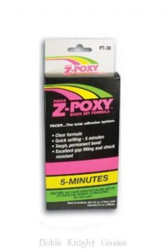 Zap-A-Gap Hobby Supply Z-Poxy - 5 Minute (4 oz.) MINT