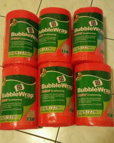 Duck Bubble Wrap, 12&#034; x 30&#039; ( 6 ROLLS )