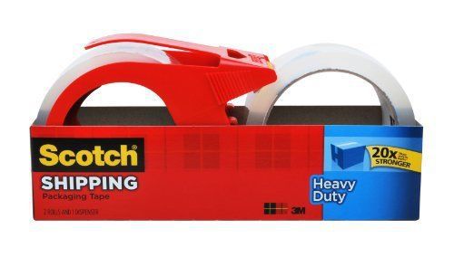 Scotch Long Lasting Moving and Storage Packaging Tape  1.88-Inch x 38.2-Yards  3
