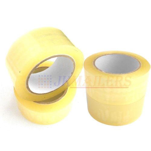 12 Roll Carton Sealing Clear Packing Shipping Box Tape 2 Mil 2&#034; x 110 Yard/330ft