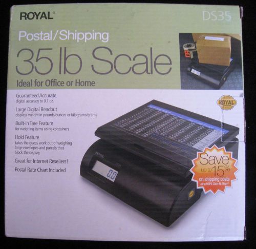 Royal Electronic Postal/Shipping Scale DS35 - 39197K Scale NEW