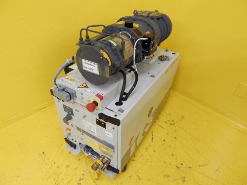 Iqdp80 edwards a532-80-905 dry vacuum pump system qmb500 blower used working for sale