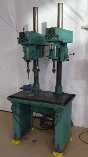 Clausing dual spindle 20” drill press for sale