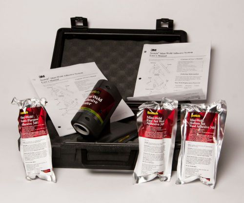 3m scotch mni-weld adhesive system starter kit model 9886 for sale
