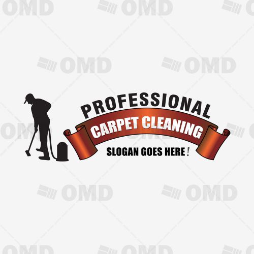 Custom Carpet Cleaning Logo Design - Professional Marketing - Wand Tool Logo
