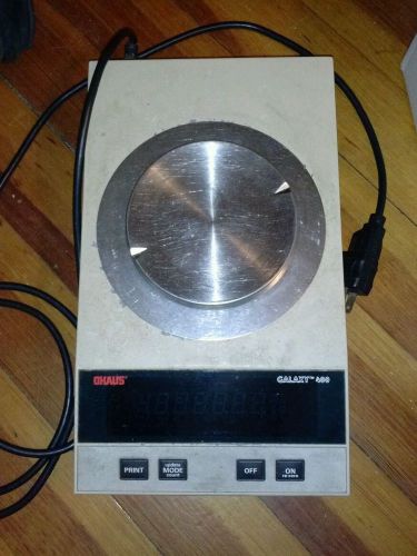 OHAUS Galaxy 400D Electronic Lab Scale Functioning. Used.