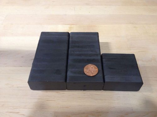 25pcs Strong Block Cuboid Rare Earth Permanent Ferrites Magnets  47x22x10MM