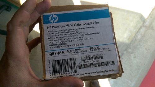 HP Premium Vivid Color Backlit Film 42&#034; x 100&#039; - Q8748A