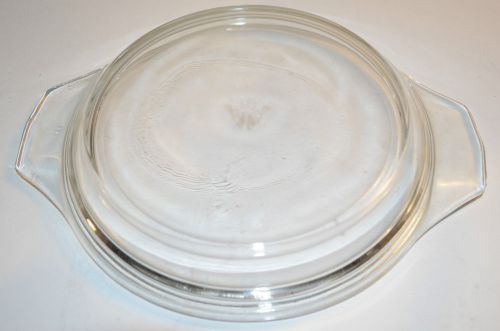 JAJ Pyrex Casserole Replacement Lib, Cover 7&#034;3/4 Made in England Free Shipping