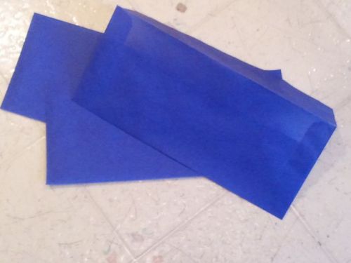 #10 Translucent Envelope Cobalt Blue 100 count