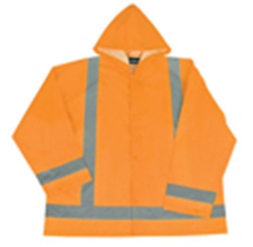 ERB Class 3 Rain Jacket ANSI Approved Lime or Orange